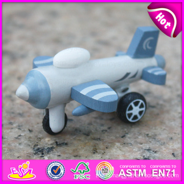 2015 New Plane Toy Wood for Baby, Flying Wooden Plane Toy, Wood Kids Toy Plane Slide, Kids′ Wooden Toy Plane W04A192